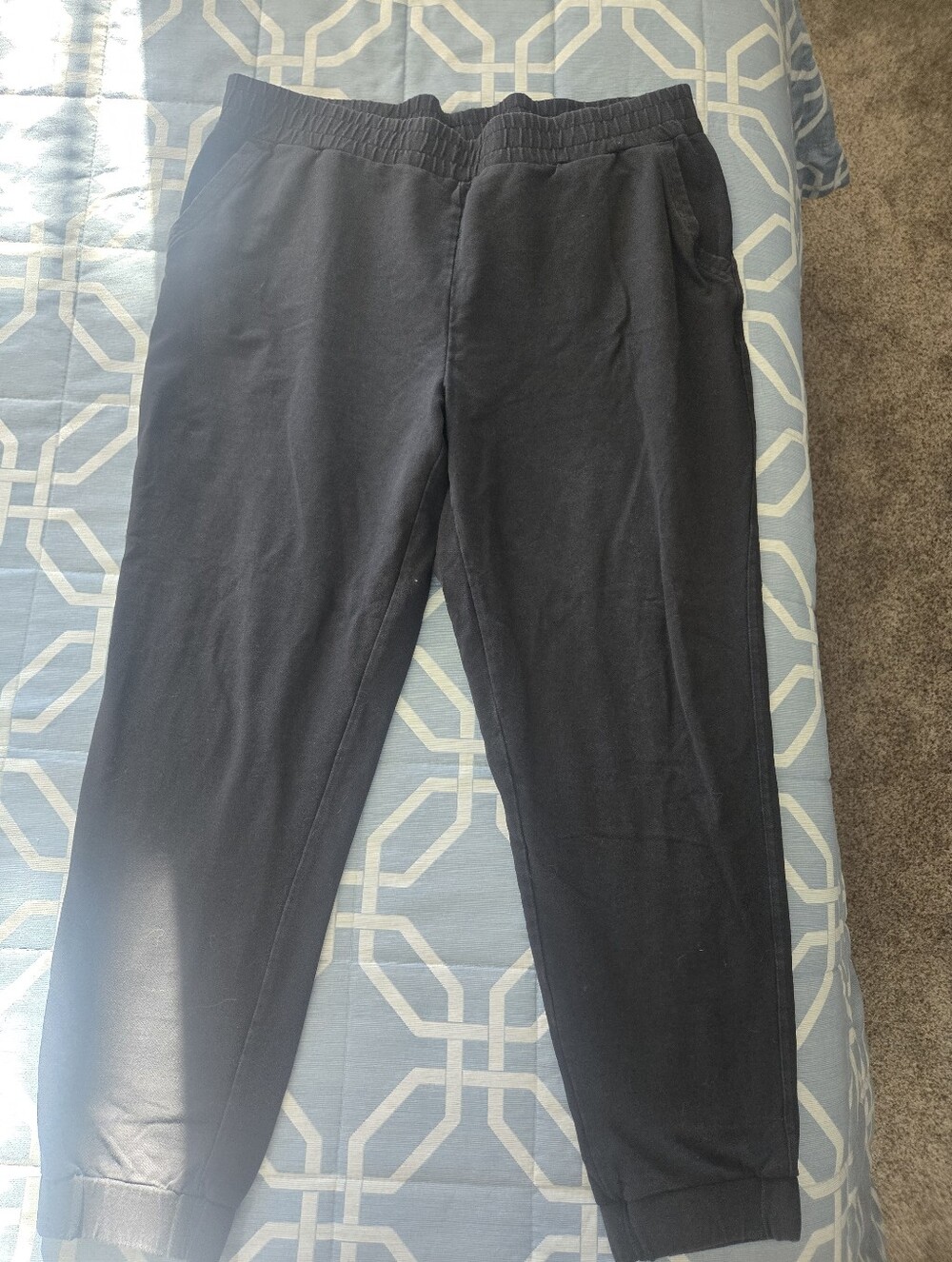 32 Degrees Black Jogger Sweatpants Size XL